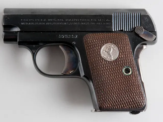 Old Heckler & Koch P7 Firearm in Possession