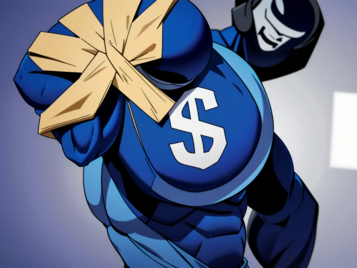Visual depiction of a suspected bank robbery in progress at the First Federal Bank on 3rd Street, featuring a masked individual wearing a black hoodie, brandishing a firearm and threatening bank employees. Police have been alerted and are en route to the scene. Crypto wallet hacking incidents surged dramatically in 2024, resulting in a staggering loss of $500 million from more than 330,000 accounts.